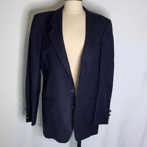 Mani By Giorgio Armani Men's Black Dress Blazer LARGE